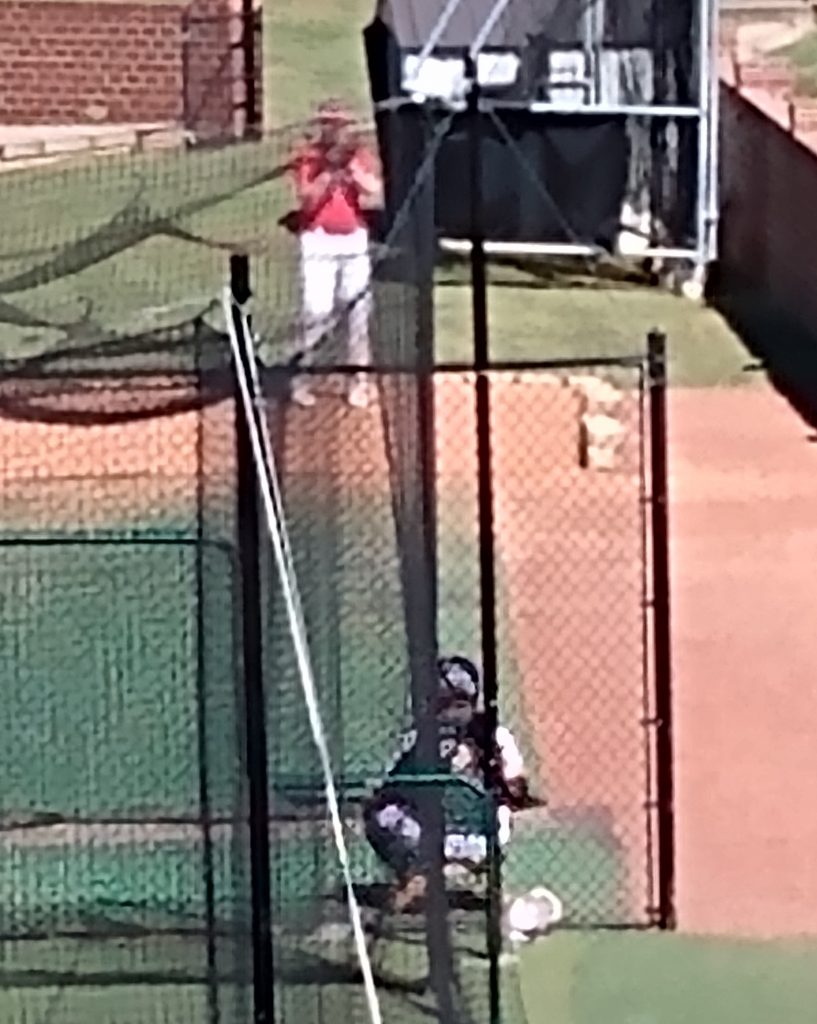 Baseball Showcase Doubleheader Warm Ups